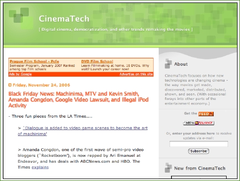 CinemaTech screenshot